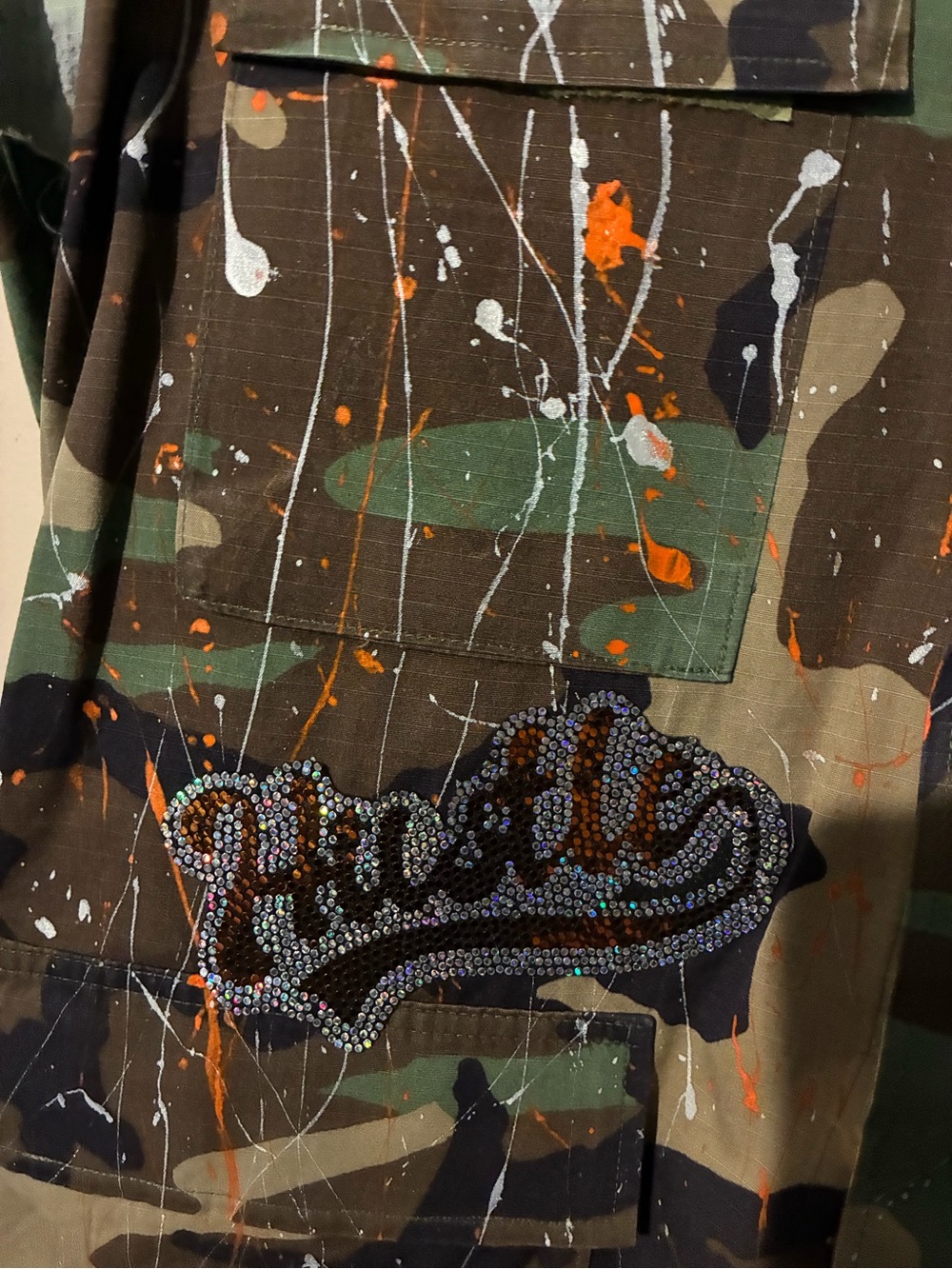 Upcycled Crafter Camo jacket - Picture 6 of 14